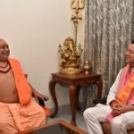 हरिद्वार में मुख्यमंत्री धामी ने लिया आशीर्वाद, प्रदेश की खुशहाली की कामना…